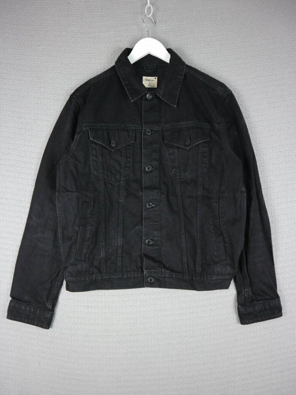 Gap Black Denim trucker Jackets 1969 Medium